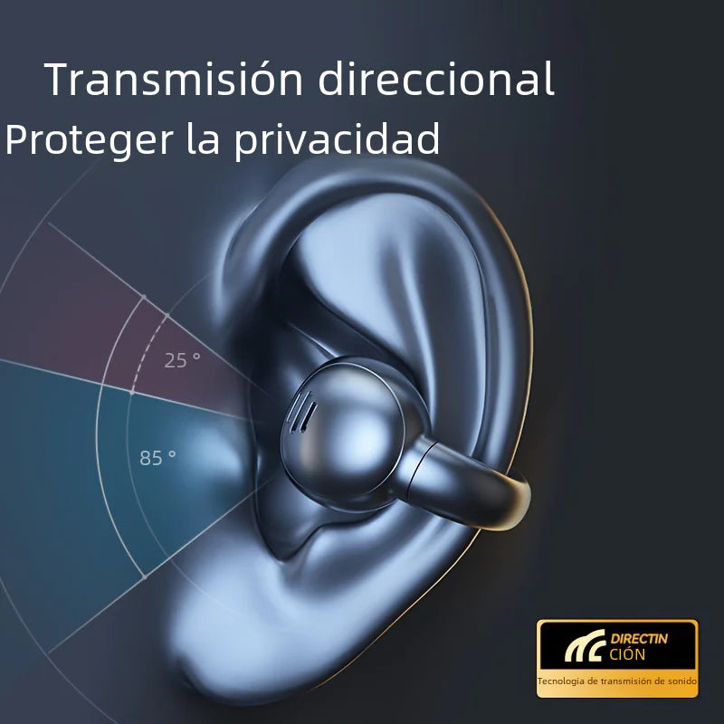 Auriculares Bluetooth de conducción ósea M55 para deporte.