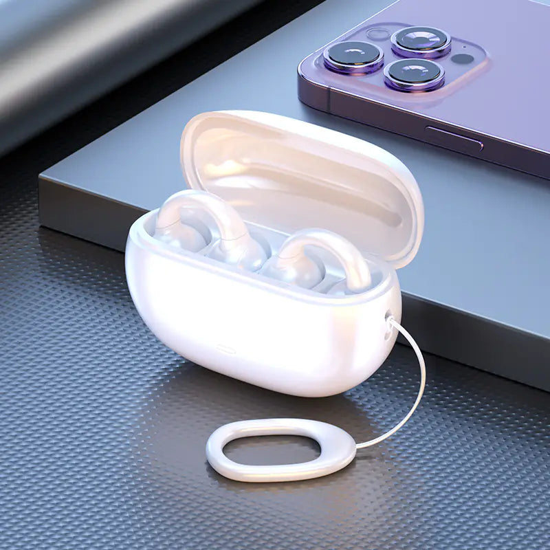 Auriculares Bluetooth de conducción ósea M55 para deporte.