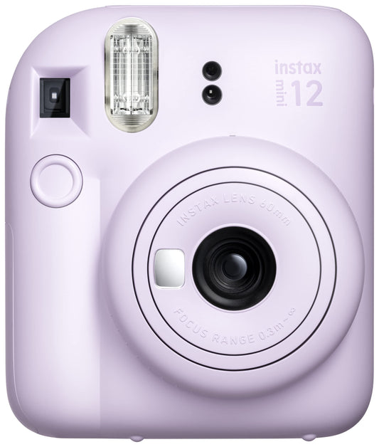 Fujifilm Instax Mini 12 Instant Camera (Lilac Purple) (Renewed)